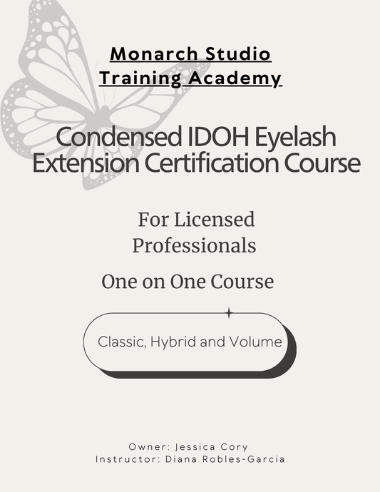 Classic and Volume Eyelash Extension Course for Licensed Individuals